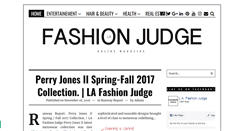 Desktop Screenshot of lafashionjudge.com